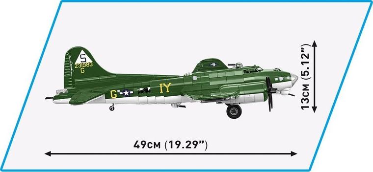 Cobi, Historical Collection, WWII, Boeing B-17G Flying Fortress, klocki, 1210 elementów