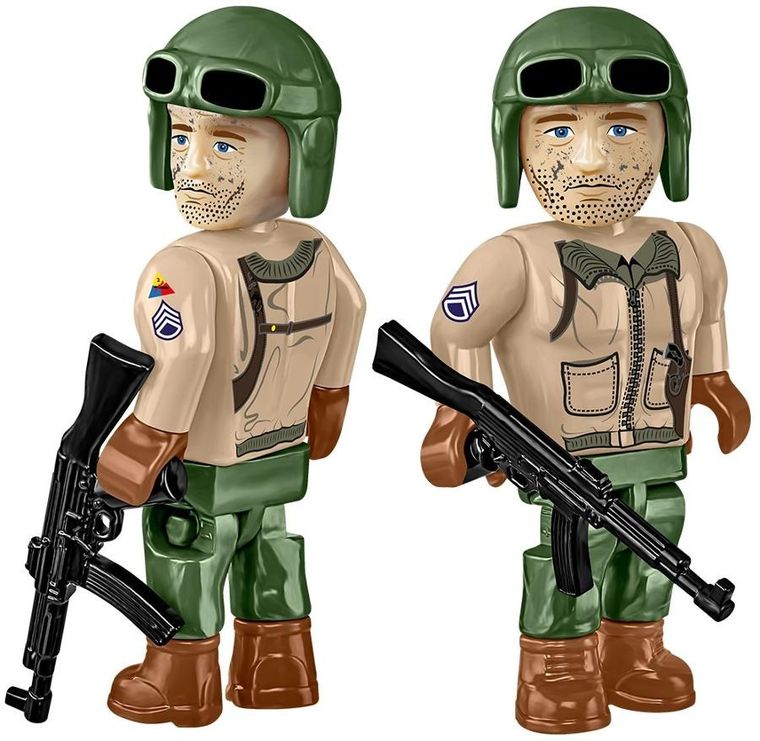 Cobi, Historical Collection WWII, Sherman M4A2E8, klocki, 865 elementów