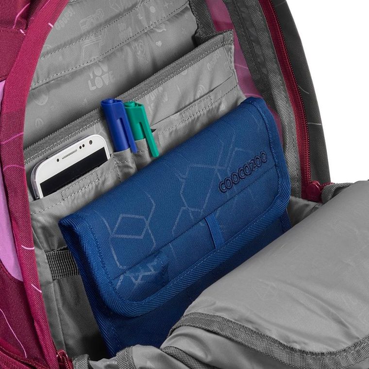 Coocazoo, Joker, plecak szkolny, 2-komorowy, Berry Bubbles