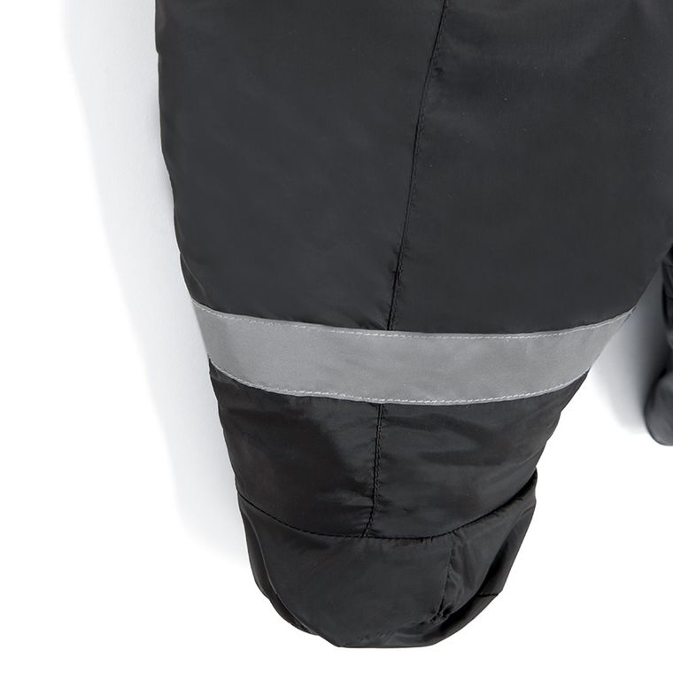 Cool Club, Kombinezon chłopięcy z kapturem, ocieplany, czarny