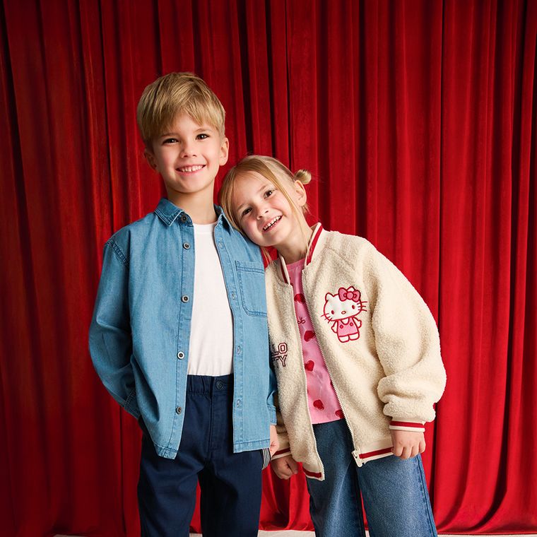 Cool Club, Kurtka dziewczęca, rozpinana, ecru, Hello Kitty