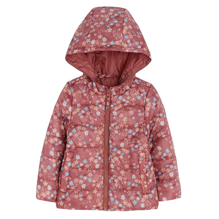 Cool Club, Kurtka dziewczęca z kapturem, 3w1, różowa