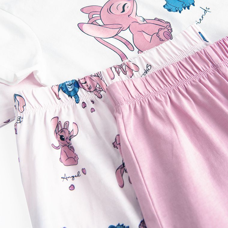 Cool Club, Piżama dziewczęca, mix, zestaw, 2 szt., Lilo i Stitch