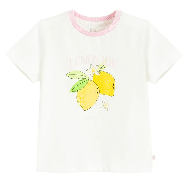 Cool Club, T-shirt dziewczęcy, mix, zestaw, 5 szt.