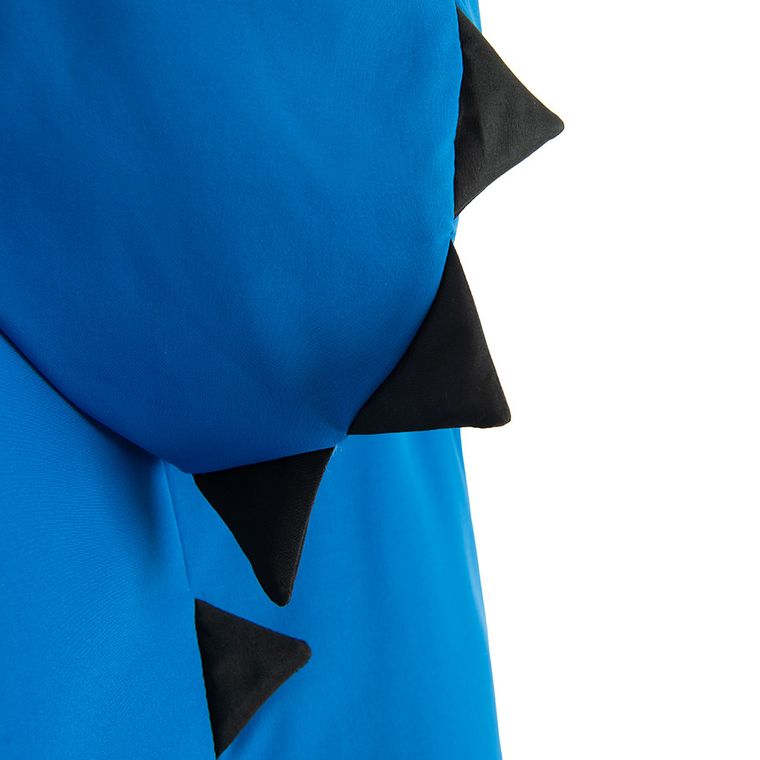 Cool Club, Wodoszczelna kurtka narciarska chłopięca z kapturem, ocieplana, niebieska