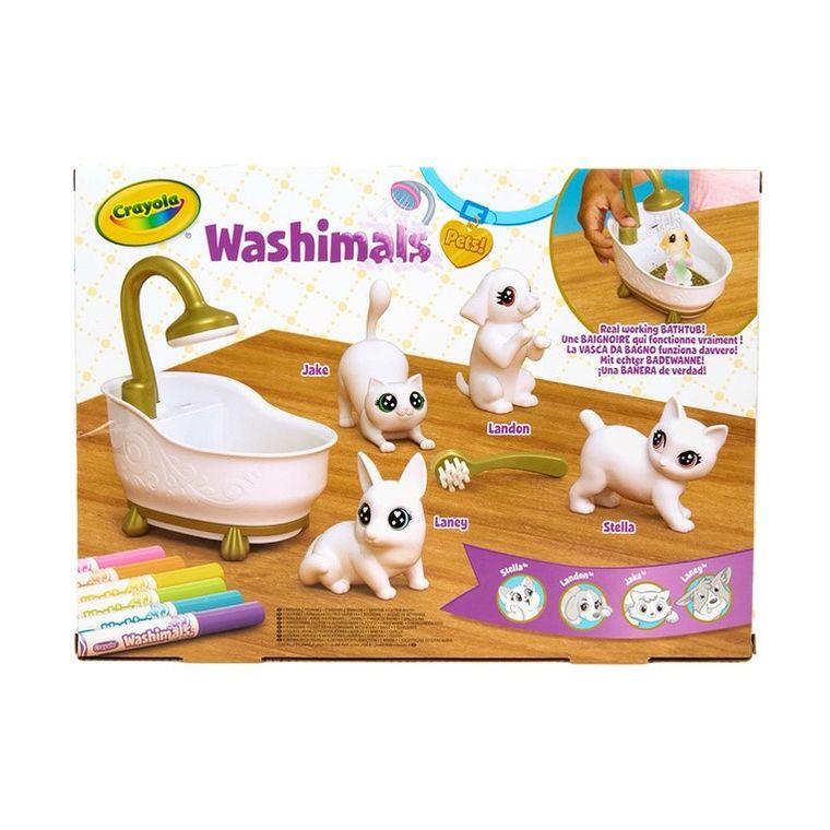 Crayola, Washimals, zestaw z wanną