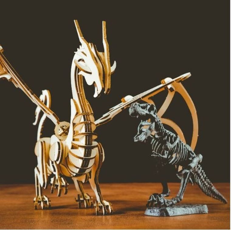 Crazy Science, Smoki i Dinozaury, zestaw kreatywny