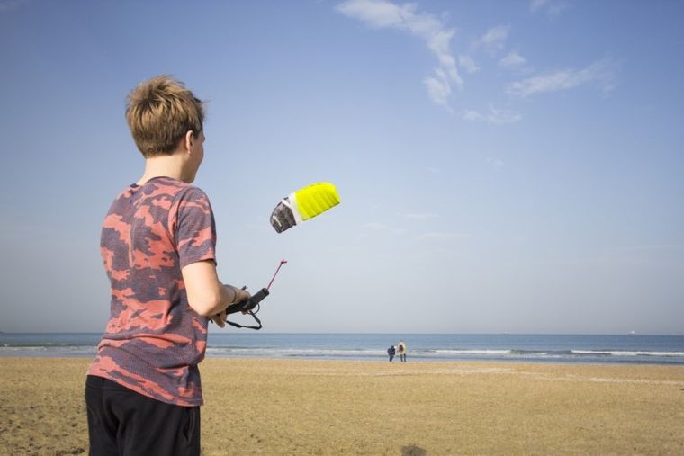 Cross Kites, Boarder 1.8 Fluor Green, latawiec treningowy