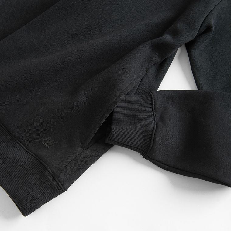 Czarna bluza basic z kapturem oversize NOWEAR