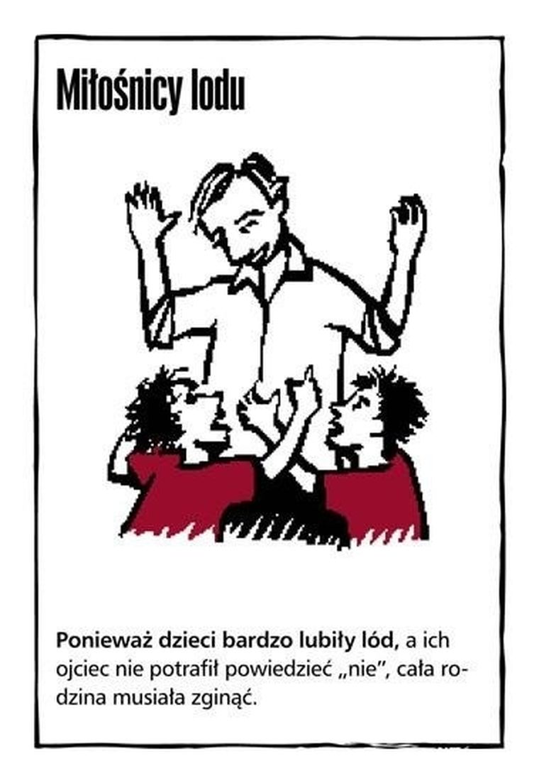 Czarne Historie 5, gra karciana