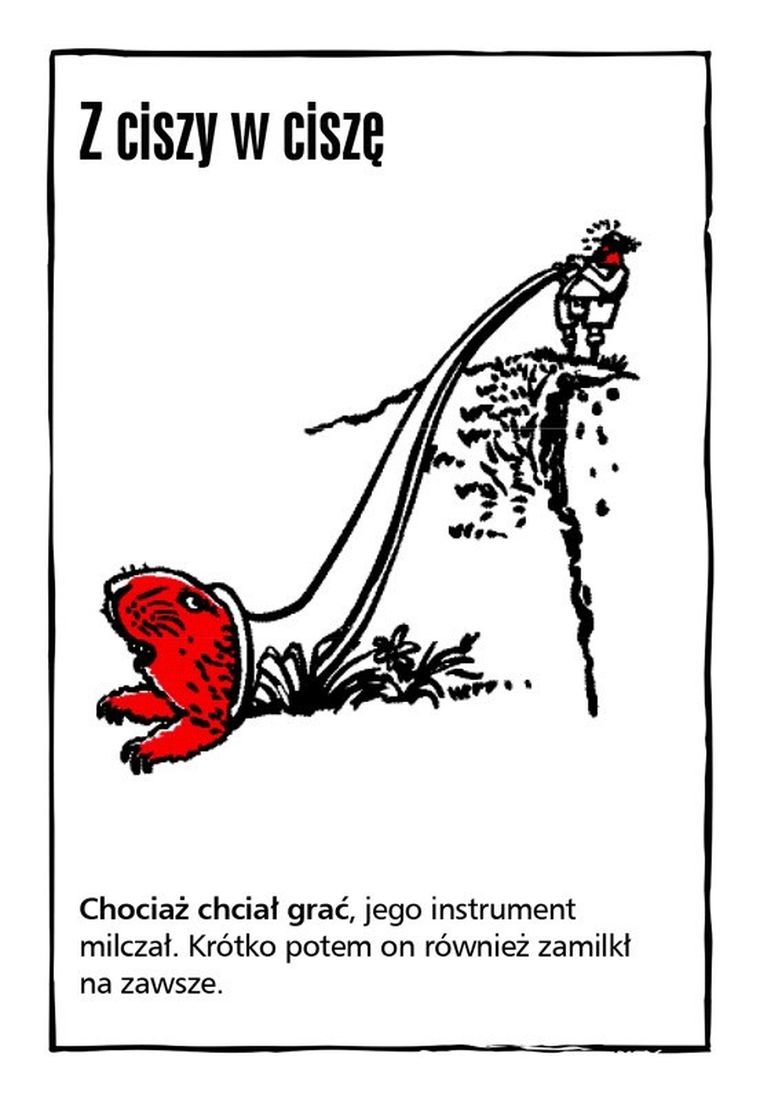 Czarne Historie, Upiorna muzyka, gra karciana