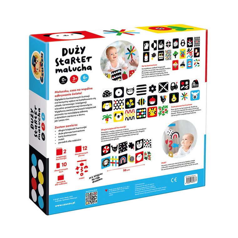 CzuCzu, Duży starter malucha, karty kontrastowe