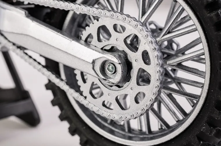 Daffi, Gasgas MC450 2021, motocykl, model metalowy, 1:12