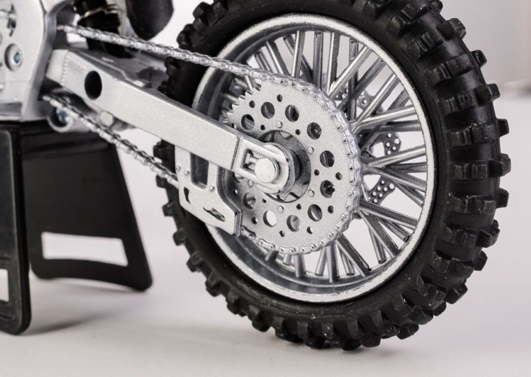 Daffi, Honda CRF450R 2018, motocykl, model metalowy, 1:12