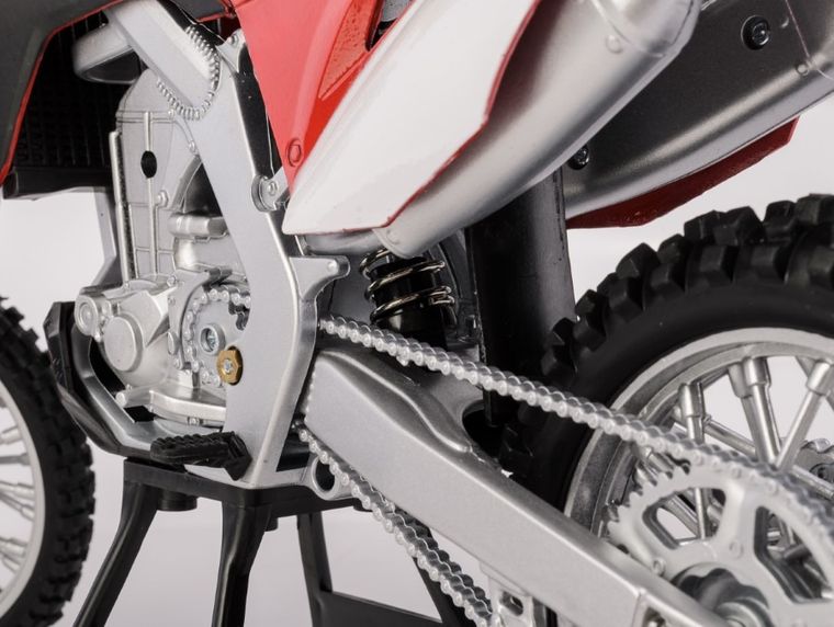 Daffi, Honda CRF450R 2018, motocykl, model metalowy, 1:6