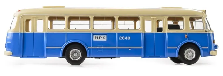 Daffi, Kolekcja Polskiej Motoryzacji, Jelcz 272 Mex, pojazd, model metalowy, 1:43, niebieski