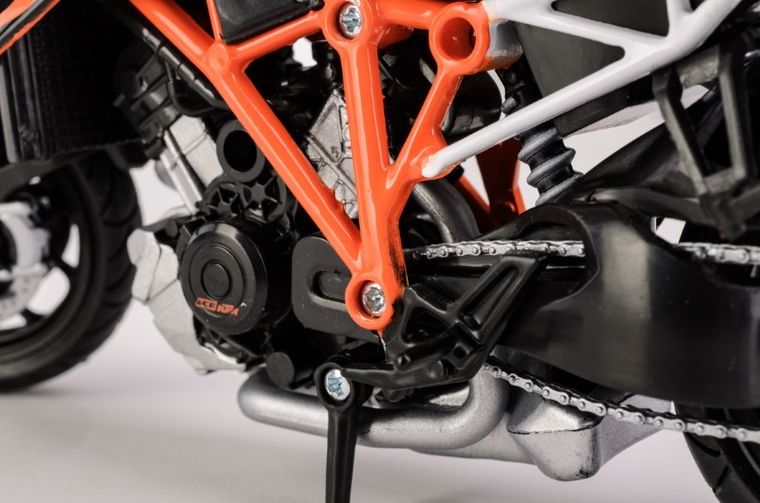 Daffi, KTM 1290 Superduke R, motocykl, model metalowy, 1:12