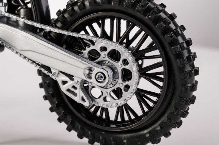 Daffi, KTM 300 EXC TPI 2022, motocykl, model metalowy, 1:12