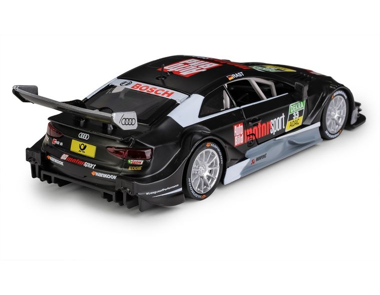 Daffi, MSZ, Audi RS 5 DTM, pojazd, model metalowy, czarny, 1:32