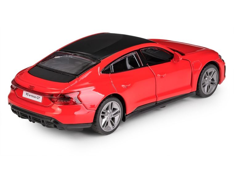 Daffi, MSZ, Audi RS E-Tron GT, pojazd, model metalowy, czerwony, 1:36