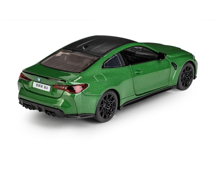 Daffi, MSZ, BMW M4, pojazd, model metalowy, zielony, 1:32