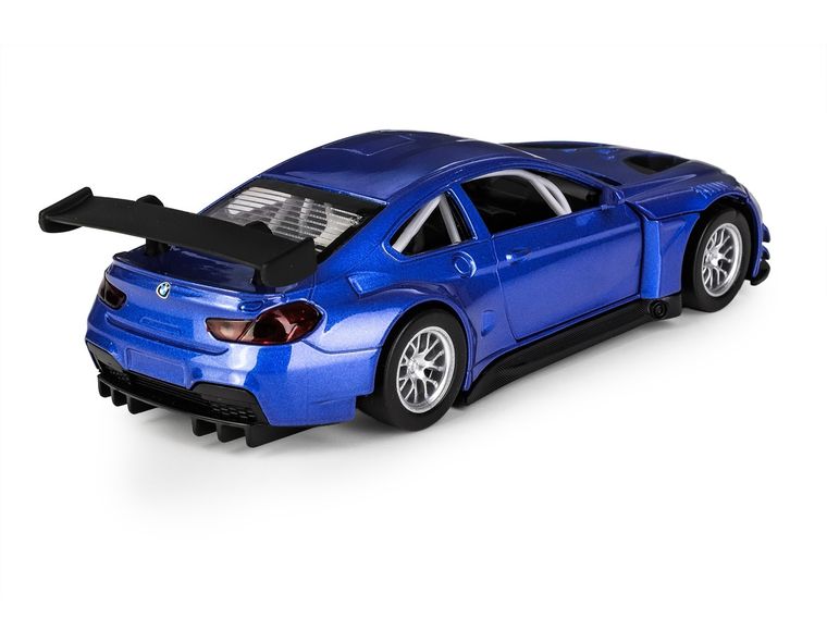 Daffi, MSZ, BMW M6 GT3, pojazd, model metalowy, niebieski, 1:32