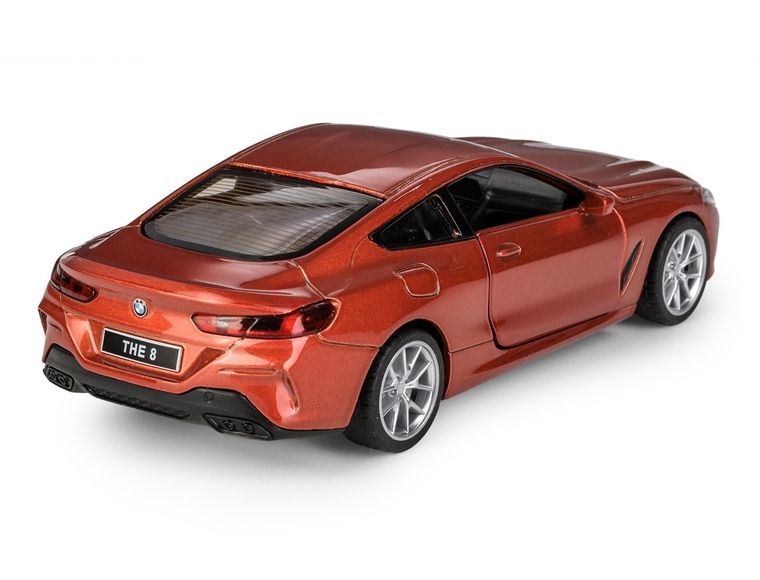 Daffi, MSZ, BMW M850i Coupé, pojazd, model metalowy, czerwony, 1:35