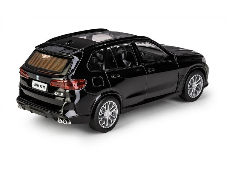 Daffi, MSZ, BMW X5M, pojazd, model metalowy, czarny, 1:32