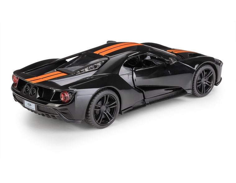 Daffi, MSZ, Ford GT 2017, pojazd, model metalowy, czarny, 1:32