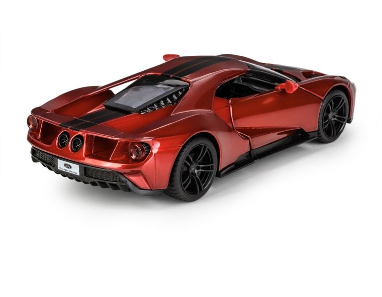 Daffi, MSZ, Ford GT 2017, pojazd, model metalowy, czerwony, 1:32