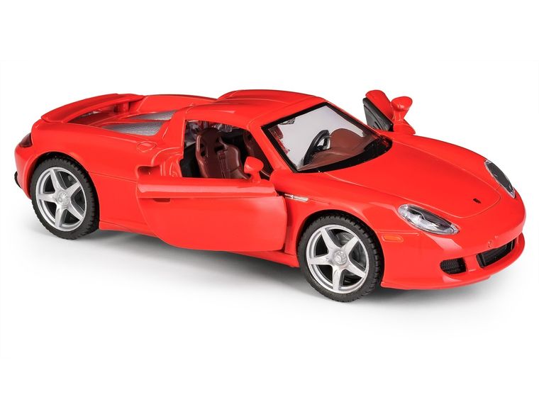 Daffi, MSZ, Porsche Carrera GT, pojazd, model metalowy, czerwony, 1:32