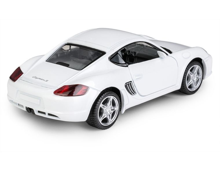Daffi, MSZ, Porsche Cayman S, pojazd, model metalowy, biały, 1:32