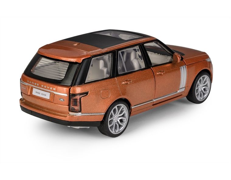 Daffi, MSZ, Range Rover 2013, pojazd, model metalowy, pomarańczowy, 1:34
