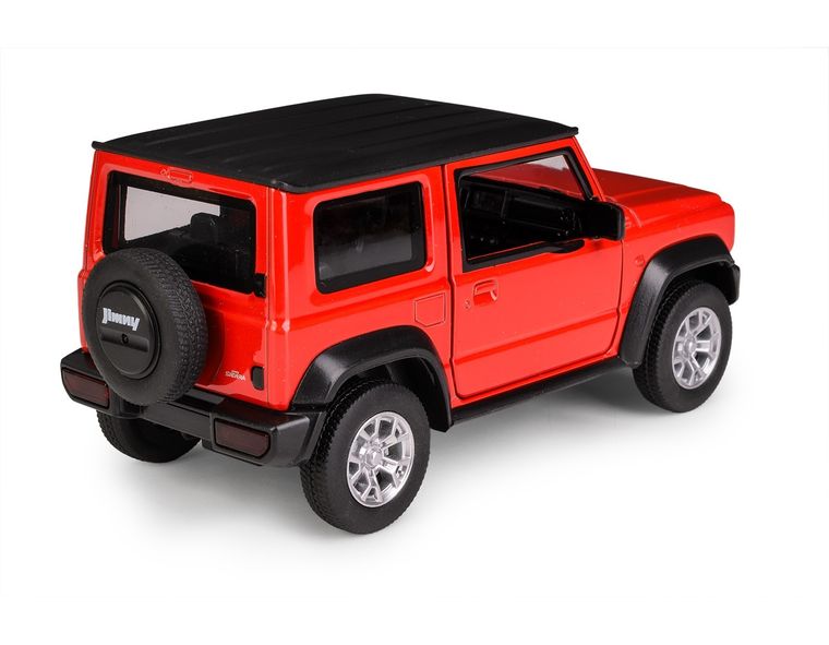 Daffi, MSZ, Suzuki Jimny, pojazd, model metalowy, czerwony, 1:26