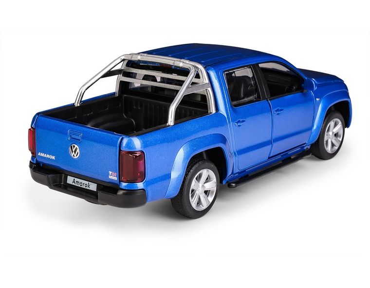 Daffi, MSZ, Volkswagen Amarok, pojazd, model metalowy, niebieski, 1:30
