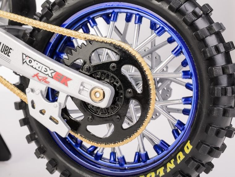 Daffi, Yamaha YZ450F Star Racing Team Bike 2022 Rider: Eli Tomac No.3, motocykl, model metalowy, 1:6