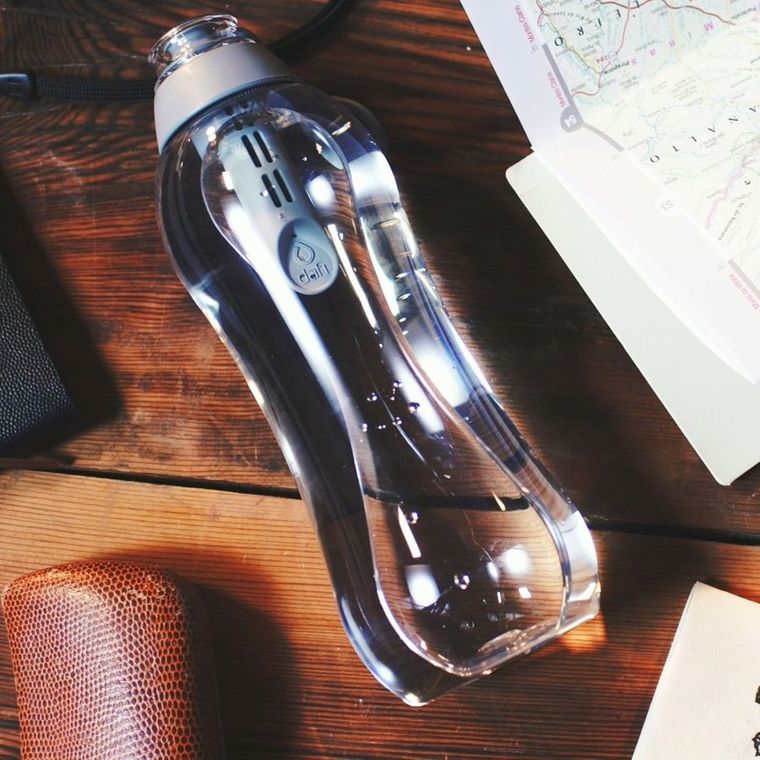 Dafi, Soft, butelka filtrująca, stalowa, 0,3l