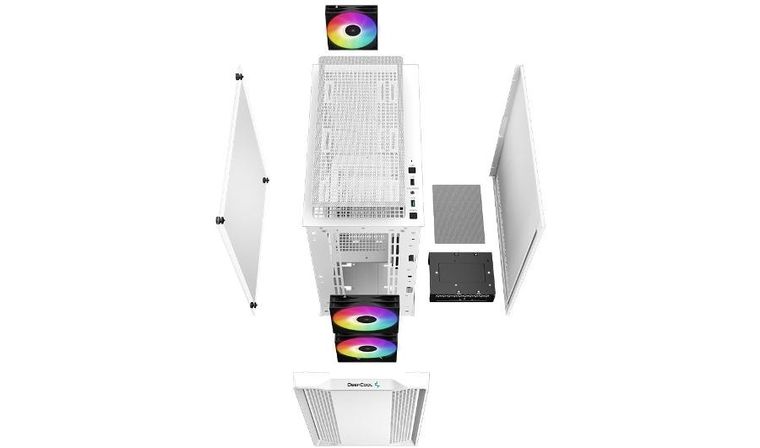 Deepcool, obudowa komputerowa, CC360 WH