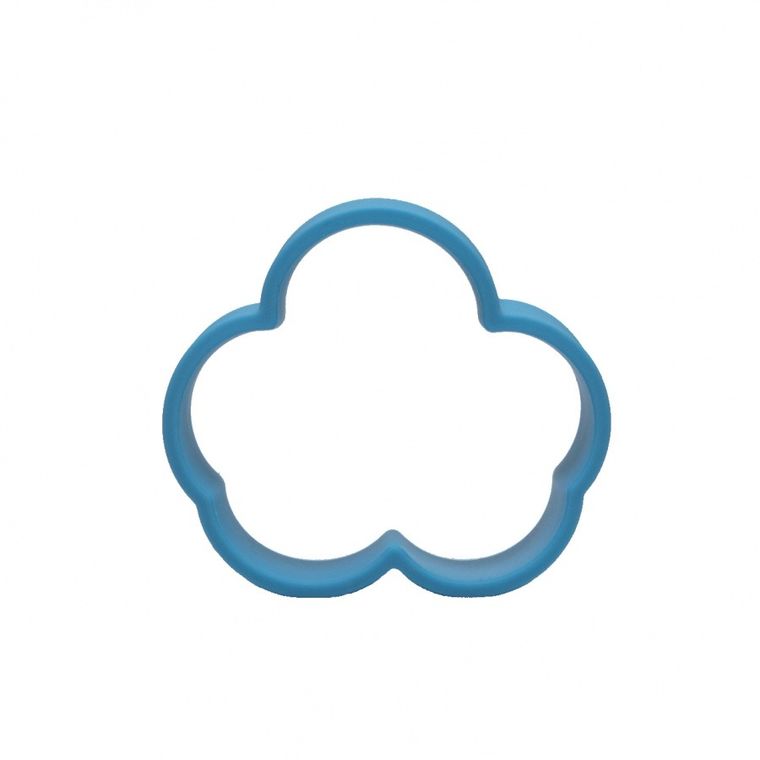 Dena, ludzik i domek, klocki silikonowe, blue