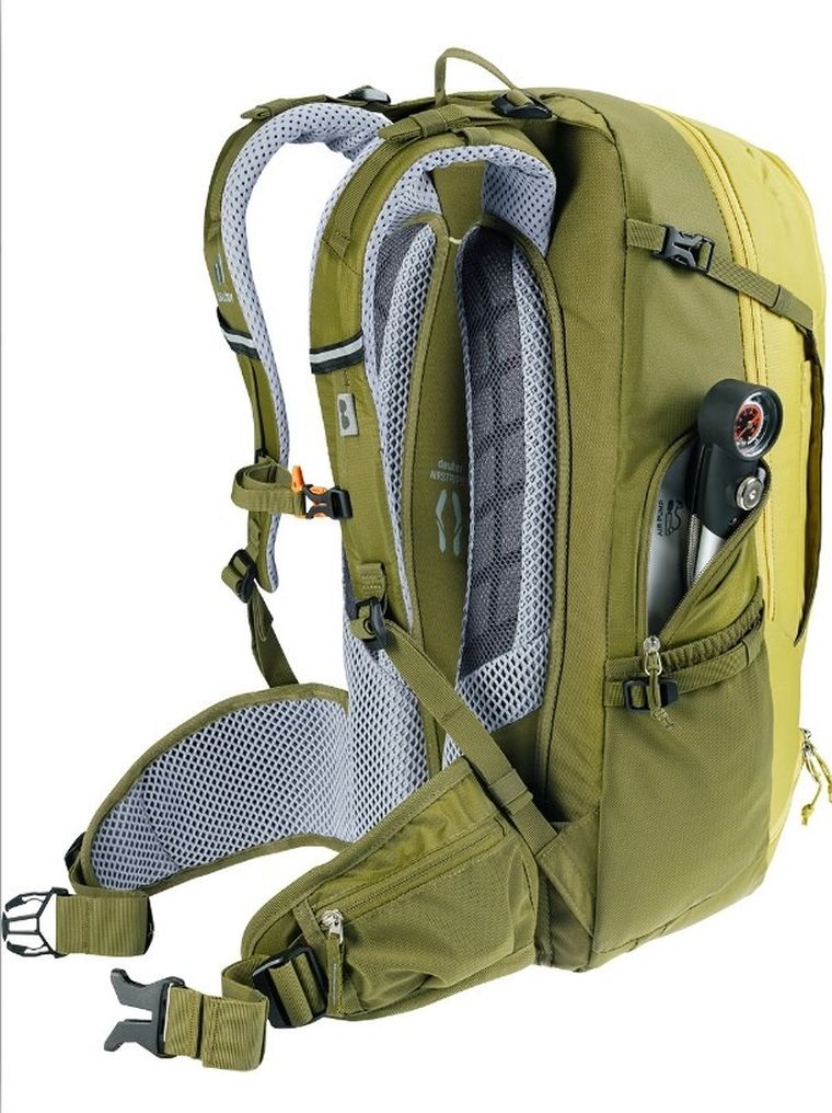 Deuter, Trans Alpine 30, plecak rowerowy, sprout-cactus