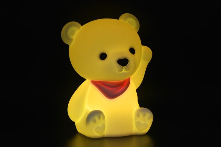 Dhink, Miś, lampka silikonowa na USB