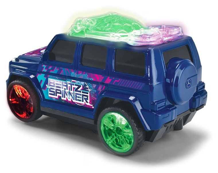 Dickie, Streets’n Beatz, Mercedes G-Class, muzyczny pojazd, światło i dźwięk, 23,5 cm