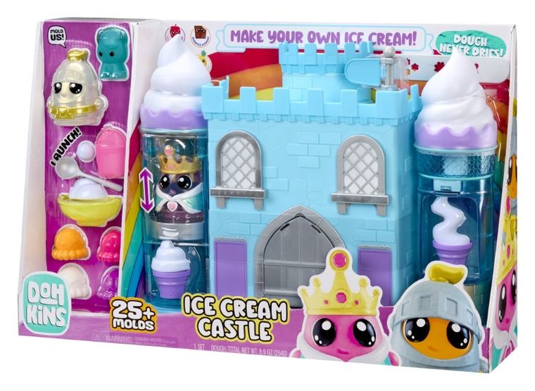 DohKins, Lodowy zamek, zestaw z masą plastyczną