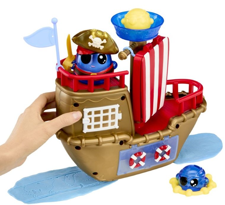 DohKins, Statek piracki, zestaw z masą plastyczną