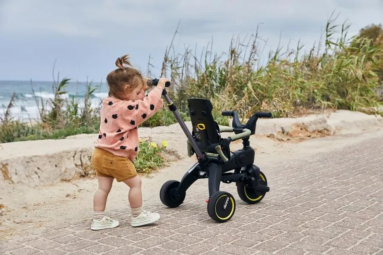 Doona, Liki S3, rowerek trójkołowy, składany, desert green