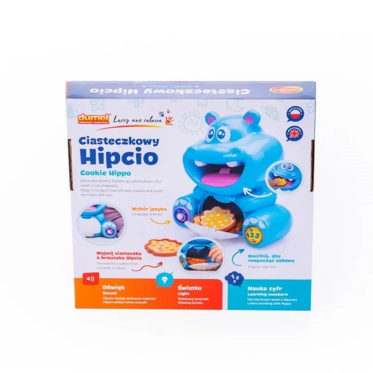 Dumel Discovery, Ciasteczkowy Hipcio, zabawka interaktywna