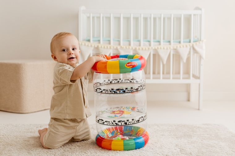 Dumel Discovery, Dmuchany Roler z grzechotkami