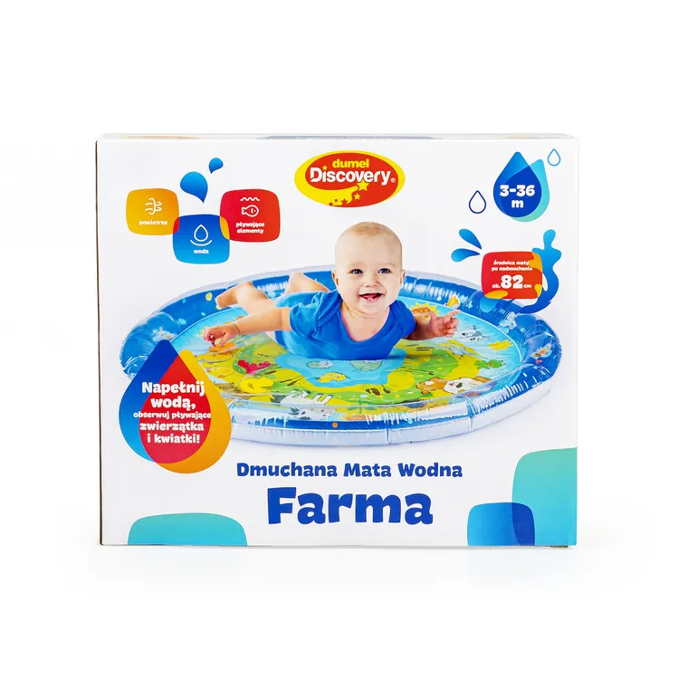 Dumel Discovery, Farma, dmuchana mata wodna