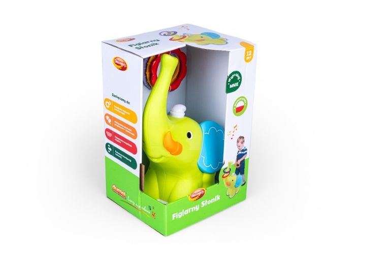 Dumel Discovery, Figlarny słonik, zabawka edukacyjna