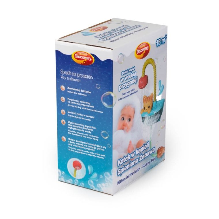 Dumel Discovery, Kotek w kąpieli, Spieniona Zabawa, zabawka do wody